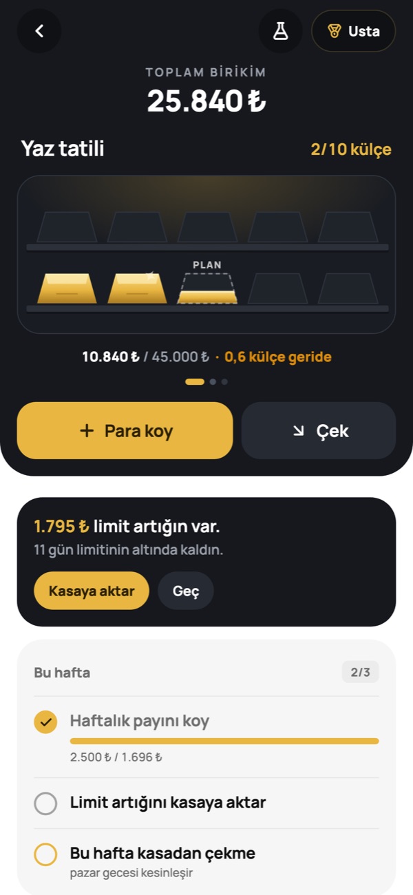 Hayal Kasası ekranı